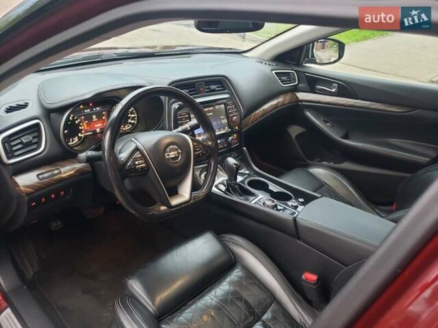 Красный Ниссан Максима, объемом двигателя 3.5 л и пробегом 190 тыс. км за 14900 $, фото 11 на Automoto.ua