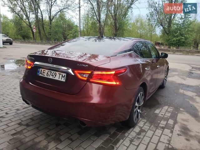 Красный Ниссан Максима, объемом двигателя 3.5 л и пробегом 190 тыс. км за 14900 $, фото 6 на Automoto.ua