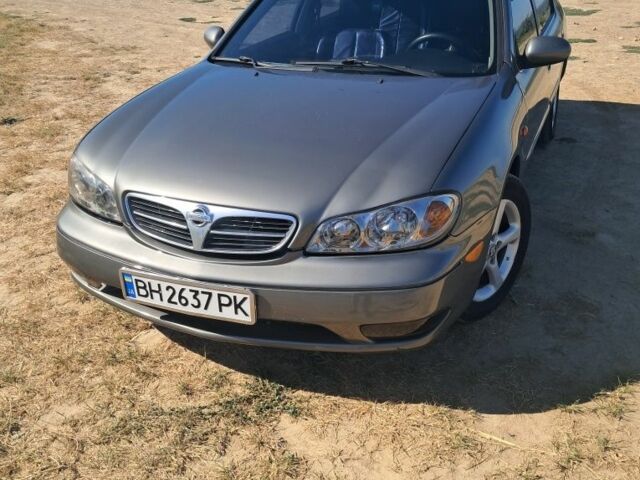 Серый Ниссан Максима, объемом двигателя 3 л и пробегом 380 тыс. км за 2200 $, фото 1 на Automoto.ua