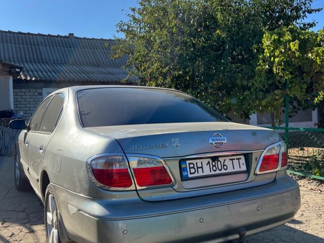 Серый Ниссан Максима, объемом двигателя 3 л и пробегом 240 тыс. км за 3500 $, фото 2 на Automoto.ua