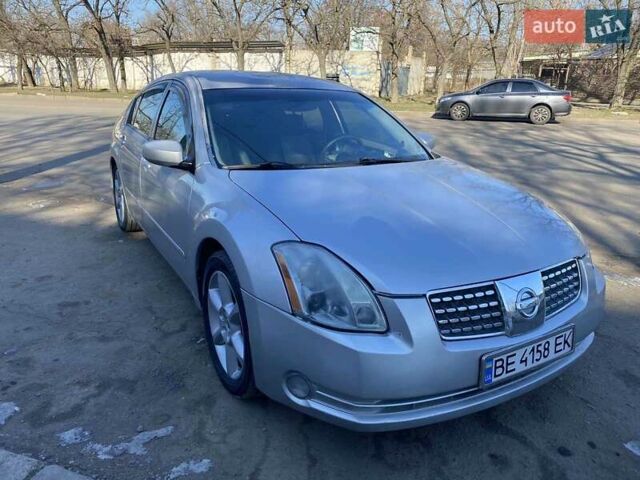 Серый Ниссан Максима, объемом двигателя 3.5 л и пробегом 230 тыс. км за 6200 $, фото 2 на Automoto.ua