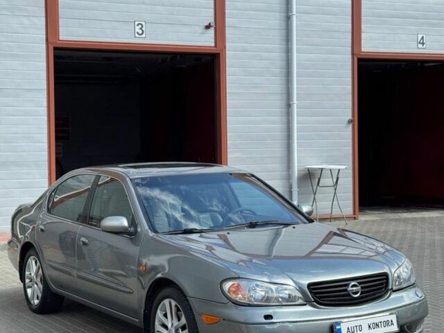 Серый Ниссан Максима, объемом двигателя 2 л и пробегом 200 тыс. км за 3550 $, фото 3 на Automoto.ua