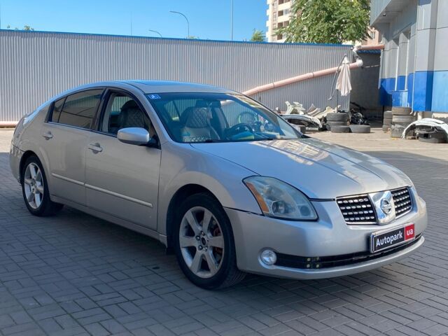 Серый Ниссан Максима, объемом двигателя 3.5 л и пробегом 216 тыс. км за 4990 $, фото 2 на Automoto.ua