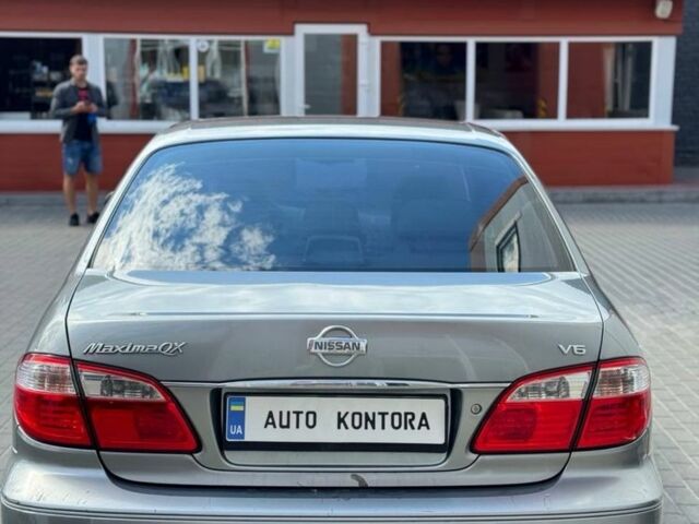 Серый Ниссан Максима, объемом двигателя 2 л и пробегом 200 тыс. км за 3550 $, фото 7 на Automoto.ua