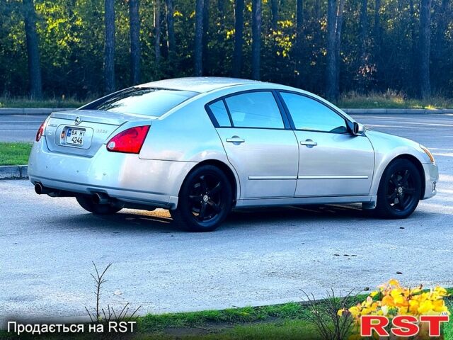 Серый Ниссан Максима, объемом двигателя 3.5 л и пробегом 185 тыс. км за 5500 $, фото 4 на Automoto.ua