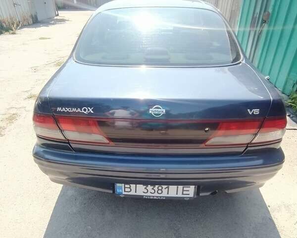 Синий Ниссан Максима, объемом двигателя 2 л и пробегом 345 тыс. км за 2500 $, фото 2 на Automoto.ua