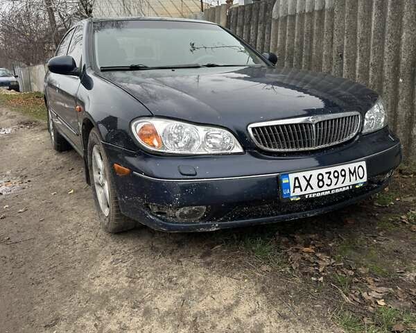 Синій Ніссан Максіма, об'ємом двигуна 2 л та пробігом 350 тис. км за 1500 $, фото 1 на Automoto.ua