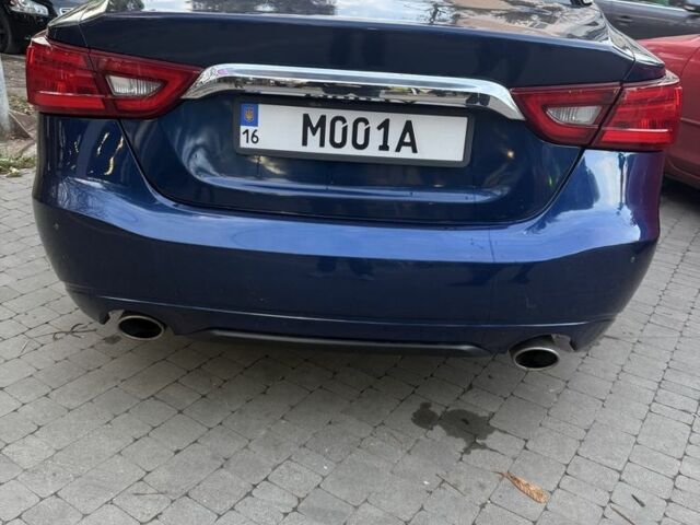 Синий Ниссан Максима, объемом двигателя 3.5 л и пробегом 183 тыс. км за 12800 $, фото 2 на Automoto.ua