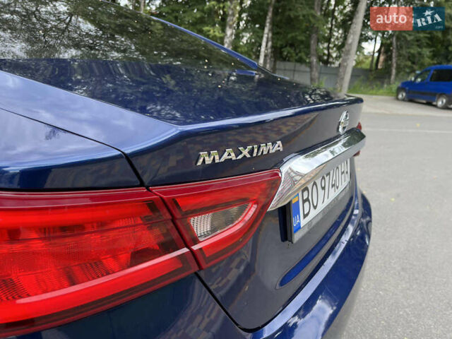 Синий Ниссан Максима, объемом двигателя 3.5 л и пробегом 200 тыс. км за 12600 $, фото 7 на Automoto.ua