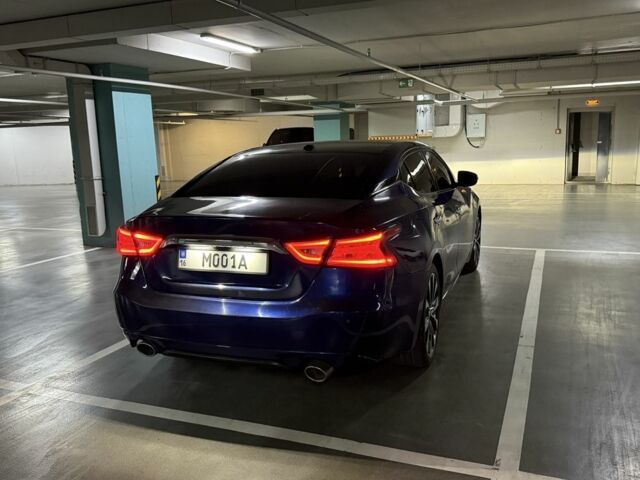 Синий Ниссан Максима, объемом двигателя 3.5 л и пробегом 183 тыс. км за 12800 $, фото 21 на Automoto.ua