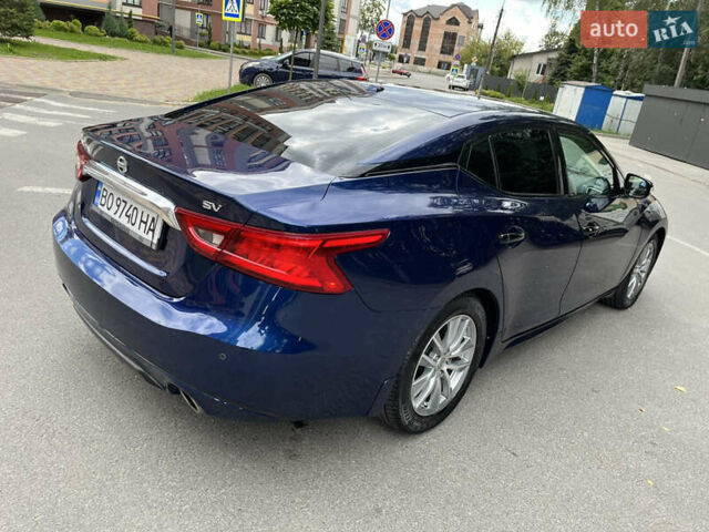 Синий Ниссан Максима, объемом двигателя 3.5 л и пробегом 200 тыс. км за 12600 $, фото 6 на Automoto.ua