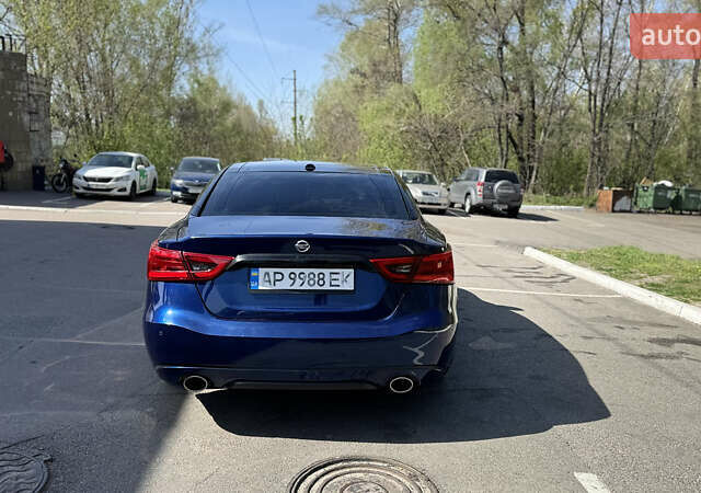 Синий Ниссан Максима, объемом двигателя 3.5 л и пробегом 156 тыс. км за 16800 $, фото 5 на Automoto.ua