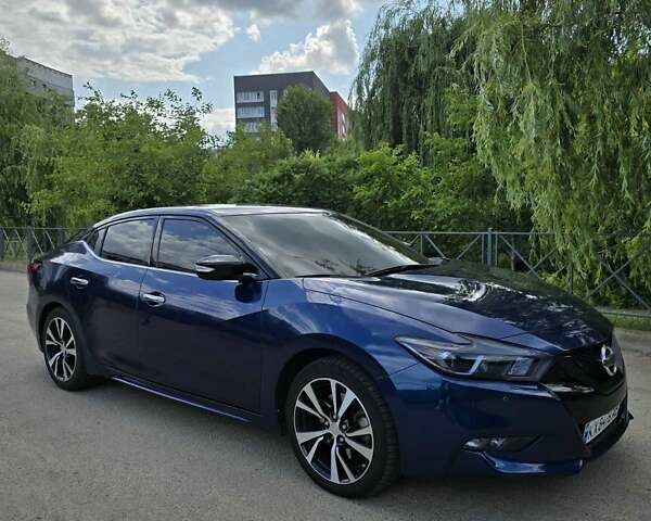 Синий Ниссан Максима, объемом двигателя 3.5 л и пробегом 215 тыс. км за 15700 $, фото 3 на Automoto.ua