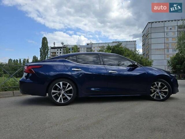 Синий Ниссан Максима, объемом двигателя 3.5 л и пробегом 215 тыс. км за 15700 $, фото 8 на Automoto.ua