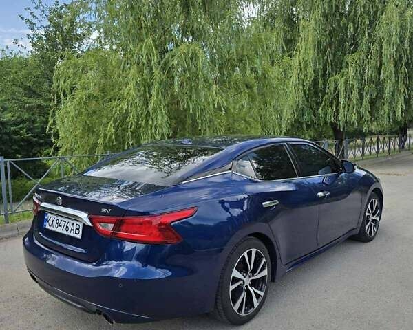 Синий Ниссан Максима, объемом двигателя 3.5 л и пробегом 215 тыс. км за 15700 $, фото 4 на Automoto.ua