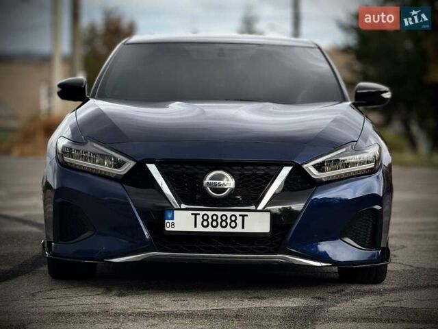 Синий Ниссан Максима, объемом двигателя 3.5 л и пробегом 149 тыс. км за 15900 $, фото 2 на Automoto.ua