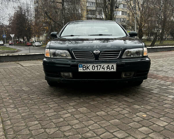 Зелений Ніссан Максіма, об'ємом двигуна 2 л та пробігом 200 тис. км за 1800 $, фото 1 на Automoto.ua