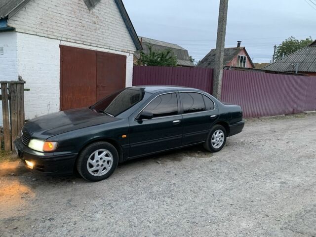 Зеленый Ниссан Максима, объемом двигателя 2 л и пробегом 444 тыс. км за 1500 $, фото 1 на Automoto.ua