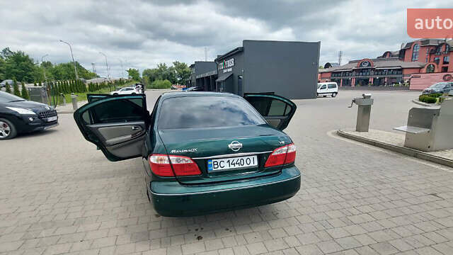 Зеленый Ниссан Максима, объемом двигателя 2 л и пробегом 298 тыс. км за 2998 $, фото 3 на Automoto.ua