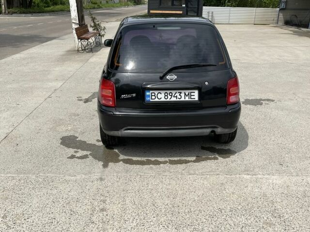 Черный Ниссан Микра, объемом двигателя 1 л и пробегом 260 тыс. км за 2800 $, фото 2 на Automoto.ua