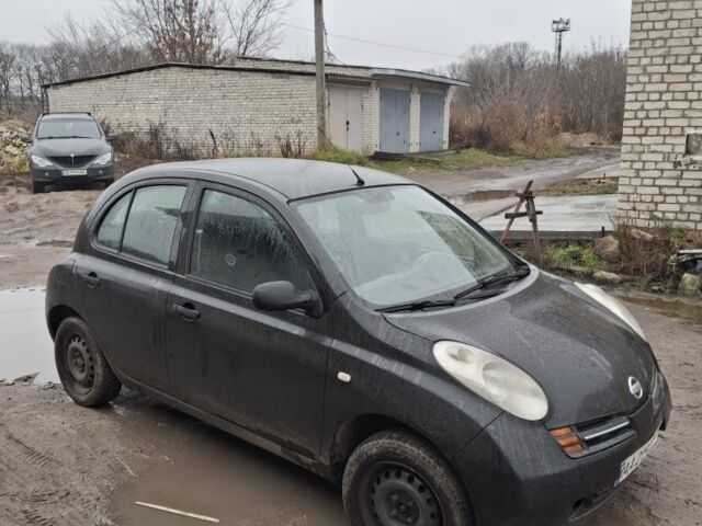 Черный Ниссан Микра, объемом двигателя 1.2 л и пробегом 222 тыс. км за 2200 $, фото 1 на Automoto.ua