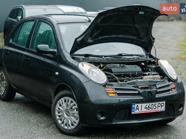 Черный Ниссан Микра, объемом двигателя 1.3 л и пробегом 270 тыс. км за 3500 $, фото 2 на Automoto.ua