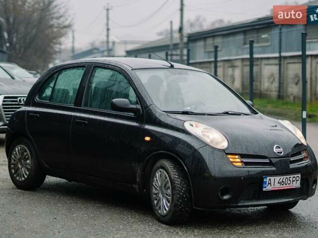 Черный Ниссан Микра, объемом двигателя 1.3 л и пробегом 270 тыс. км за 3500 $, фото 4 на Automoto.ua