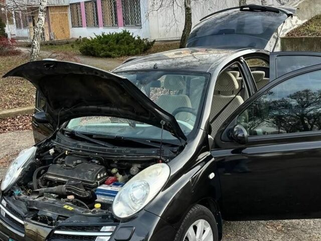 Черный Ниссан Микра, объемом двигателя 1.4 л и пробегом 191 тыс. км за 6000 $, фото 3 на Automoto.ua