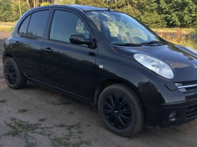 Черный Ниссан Микра, объемом двигателя 1.4 л и пробегом 204 тыс. км за 5200 $, фото 2 на Automoto.ua