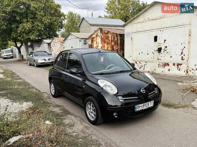 Черный Ниссан Микра, объемом двигателя 1.24 л и пробегом 218 тыс. км за 5600 $, фото 2 на Automoto.ua