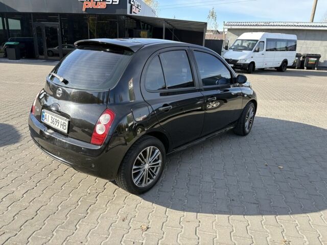 Черный Ниссан Микра, объемом двигателя 1.4 л и пробегом 145 тыс. км за 5700 $, фото 3 на Automoto.ua