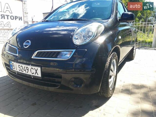 Чорний Ніссан Мікра, об'ємом двигуна 1.24 л та пробігом 73 тис. км за 6800 $, фото 1 на Automoto.ua