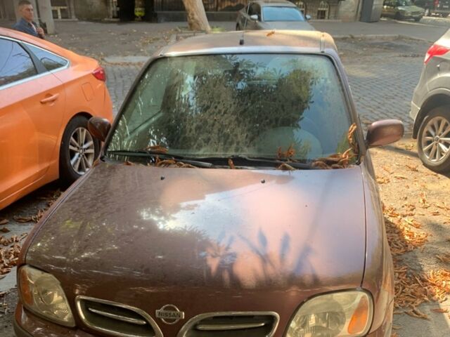 Коричневый Ниссан Микра, объемом двигателя 1 л и пробегом 202 тыс. км за 1600 $, фото 1 на Automoto.ua