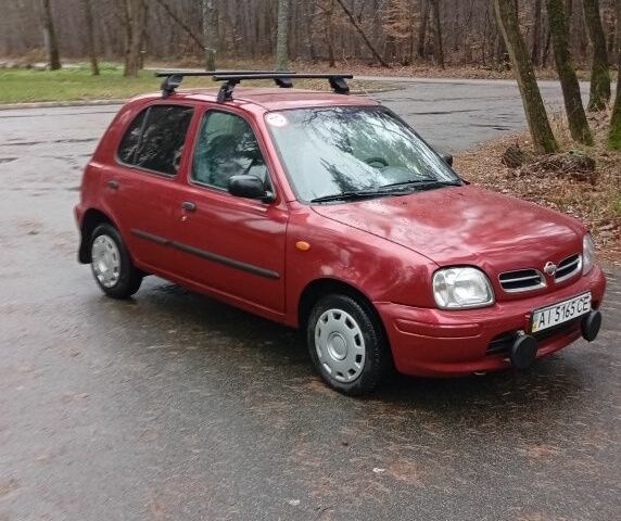 Червоний Ніссан Мікра, об'ємом двигуна 1 л та пробігом 333 тис. км за 2300 $, фото 2 на Automoto.ua