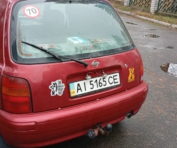 Червоний Ніссан Мікра, об'ємом двигуна 1 л та пробігом 333 тис. км за 2300 $, фото 3 на Automoto.ua