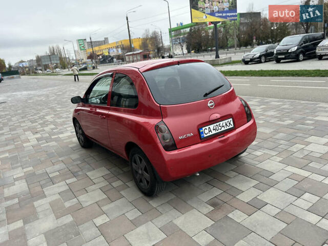 Красный Ниссан Микра, объемом двигателя 1.4 л и пробегом 123 тыс. км за 5999 $, фото 4 на Automoto.ua