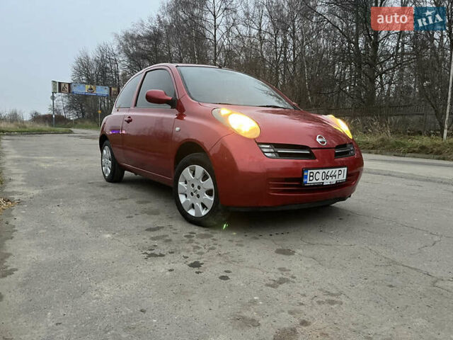Красный Ниссан Микра, объемом двигателя 1.24 л и пробегом 240 тыс. км за 3700 $, фото 1 на Automoto.ua
