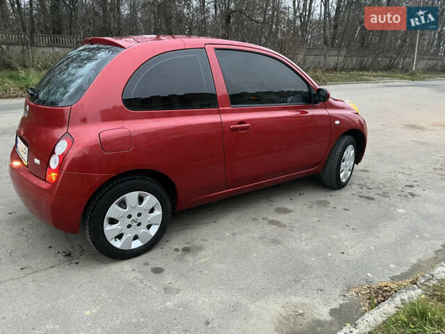 Красный Ниссан Микра, объемом двигателя 1.24 л и пробегом 240 тыс. км за 3700 $, фото 2 на Automoto.ua