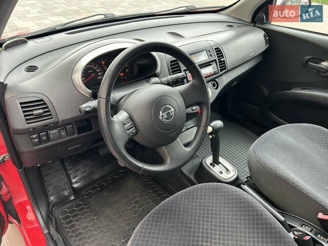 Красный Ниссан Микра, объемом двигателя 1.4 л и пробегом 123 тыс. км за 5999 $, фото 12 на Automoto.ua