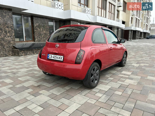 Красный Ниссан Микра, объемом двигателя 1.4 л и пробегом 123 тыс. км за 5999 $, фото 5 на Automoto.ua