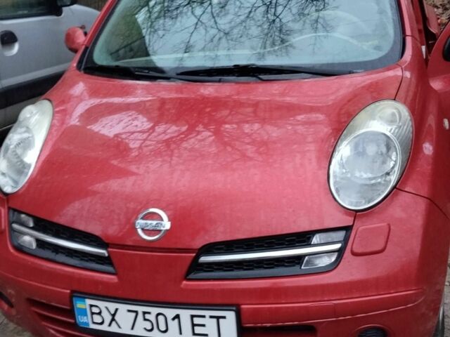 Красный Ниссан Микра, объемом двигателя 1.2 л и пробегом 235 тыс. км за 3000 $, фото 7 на Automoto.ua