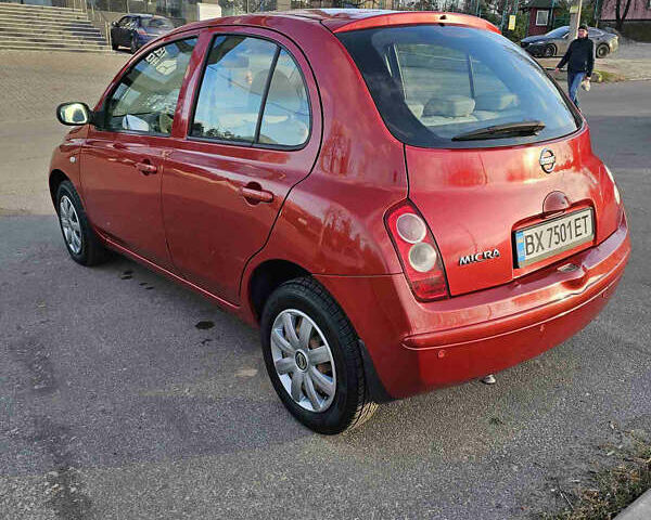 Красный Ниссан Микра, объемом двигателя 1.24 л и пробегом 230 тыс. км за 4300 $, фото 4 на Automoto.ua