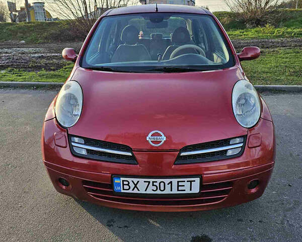 Красный Ниссан Микра, объемом двигателя 1.24 л и пробегом 230 тыс. км за 4300 $, фото 1 на Automoto.ua