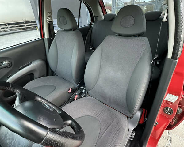 Красный Ниссан Микра, объемом двигателя 1.24 л и пробегом 165 тыс. км за 5500 $, фото 26 на Automoto.ua