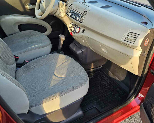 Красный Ниссан Микра, объемом двигателя 1.24 л и пробегом 230 тыс. км за 4300 $, фото 13 на Automoto.ua