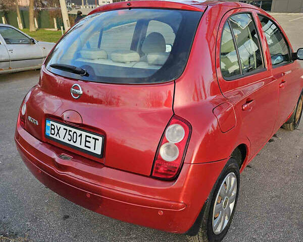 Красный Ниссан Микра, объемом двигателя 1.24 л и пробегом 230 тыс. км за 4300 $, фото 6 на Automoto.ua