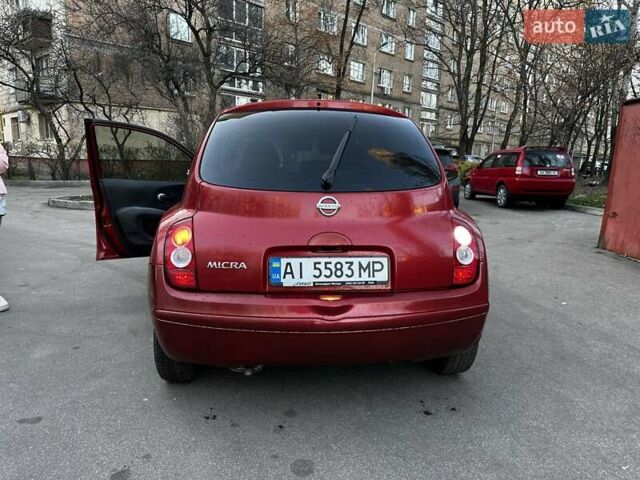 Красный Ниссан Микра, объемом двигателя 1.24 л и пробегом 227 тыс. км за 6200 $, фото 5 на Automoto.ua