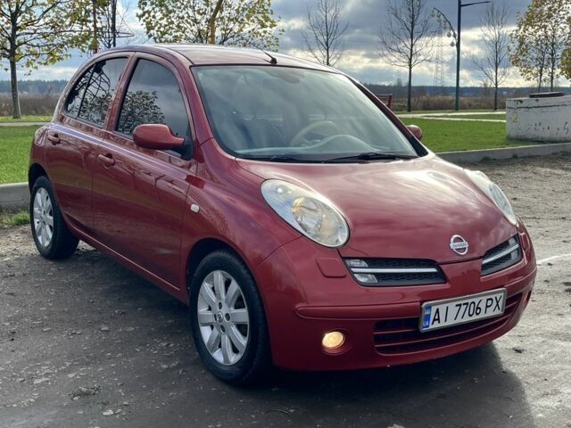 Красный Ниссан Микра, объемом двигателя 1.4 л и пробегом 135 тыс. км за 5450 $, фото 1 на Automoto.ua