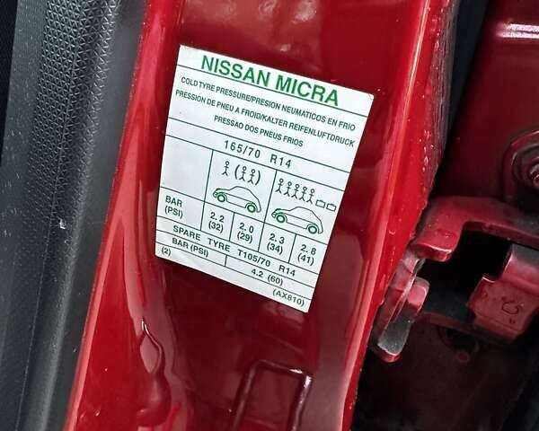 Красный Ниссан Микра, объемом двигателя 1.24 л и пробегом 227 тыс. км за 6200 $, фото 8 на Automoto.ua
