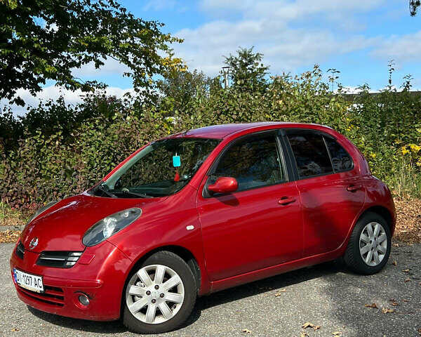 Красный Ниссан Микра, объемом двигателя 1.4 л и пробегом 274 тыс. км за 4450 $, фото 3 на Automoto.ua